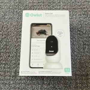 Owlet Cam Smart Video Baby Monitor with Video Camera and Audio Gen 1